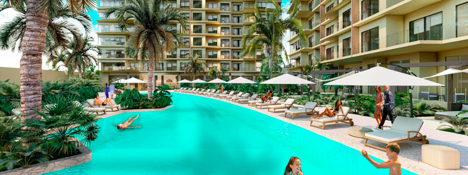 cancun, Quintana Roo, 3 Bedrooms Bedrooms, ,3 BathroomsBathrooms,Departamento,En Venta,1034